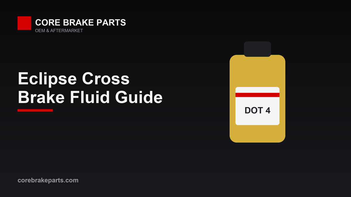 Brake fluid guide for the 2018-2023 Mitsubishi Eclipse Cross