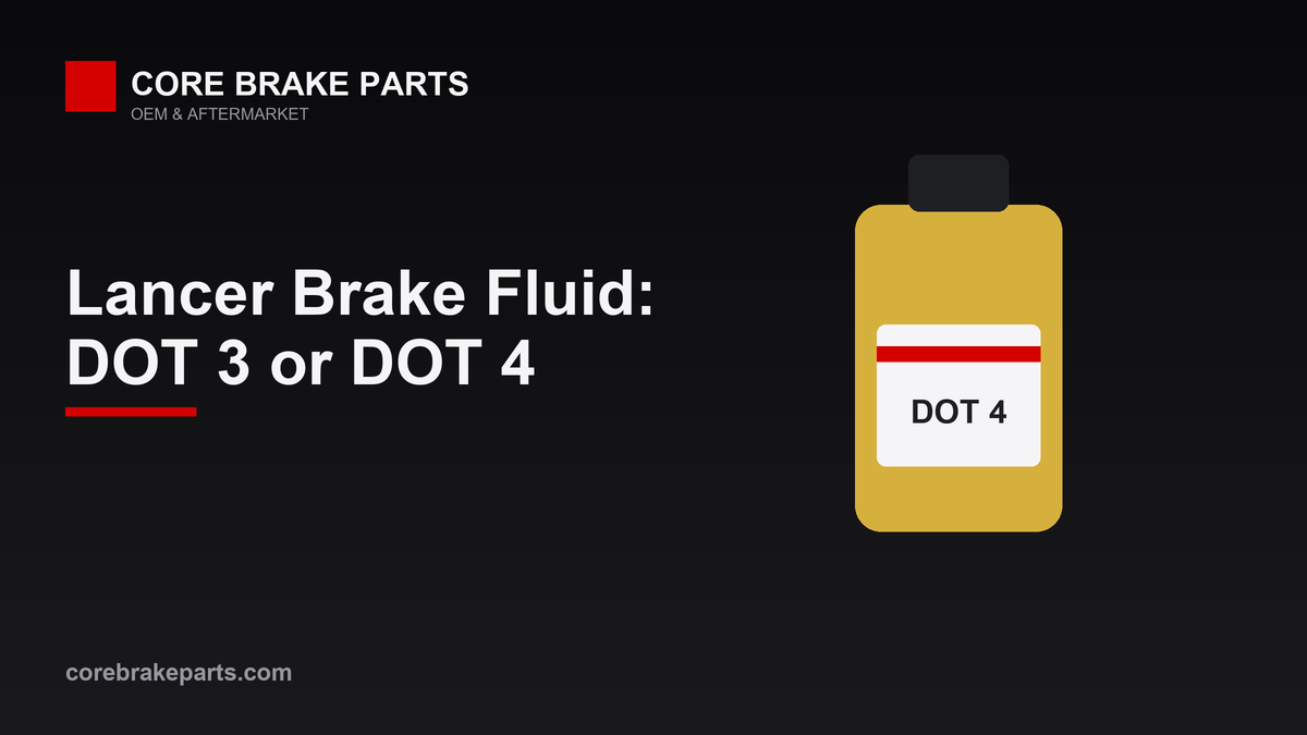 Brake fluid guide for the 2008-2017 Mitsubishi Lancer