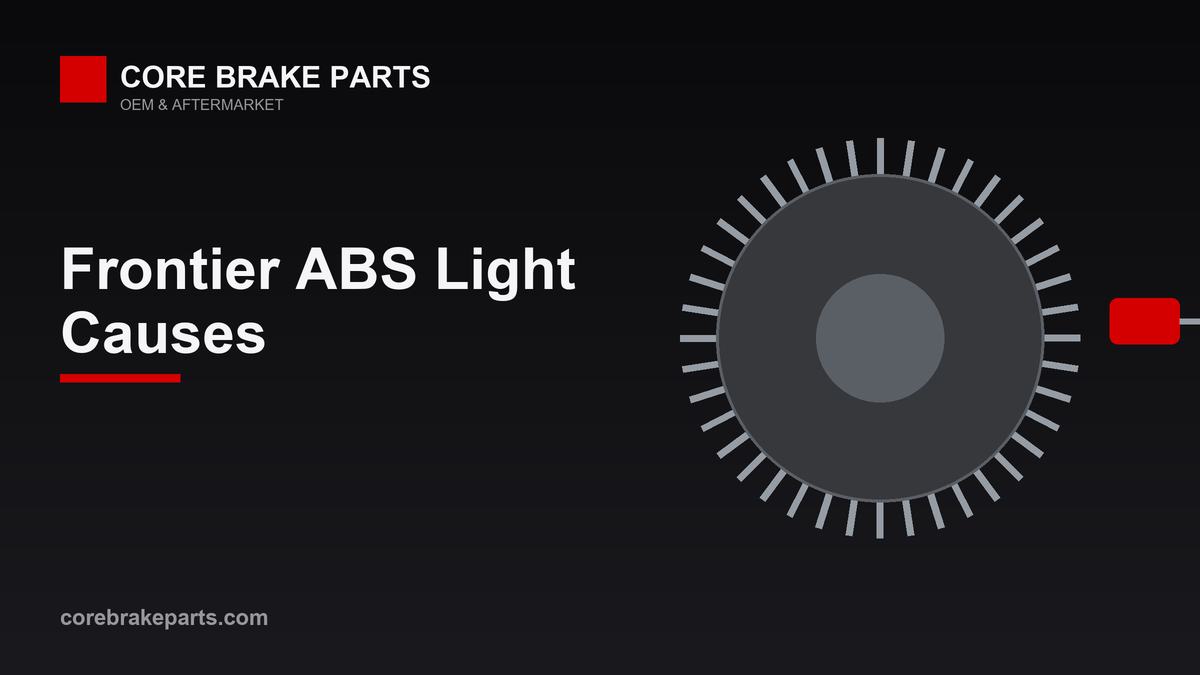 Nissan Frontier ABS warning light causes and fixes