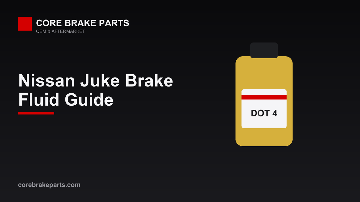 DOT 3 brake fluid guide for the 2011-2017 Nissan Juke