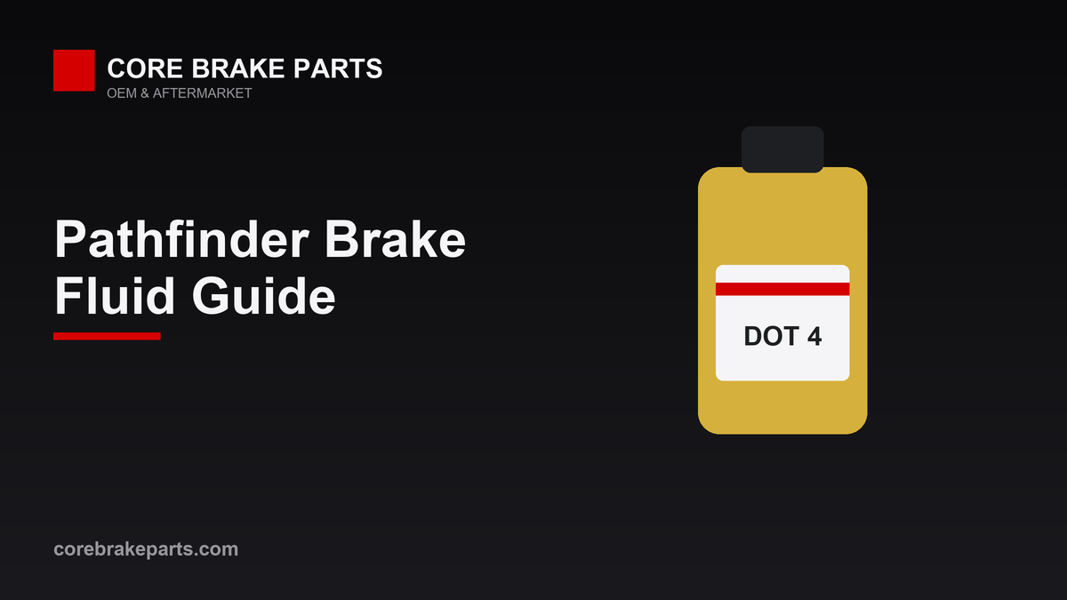 Brake fluid guide for the 2004-2012 Nissan Pathfinder