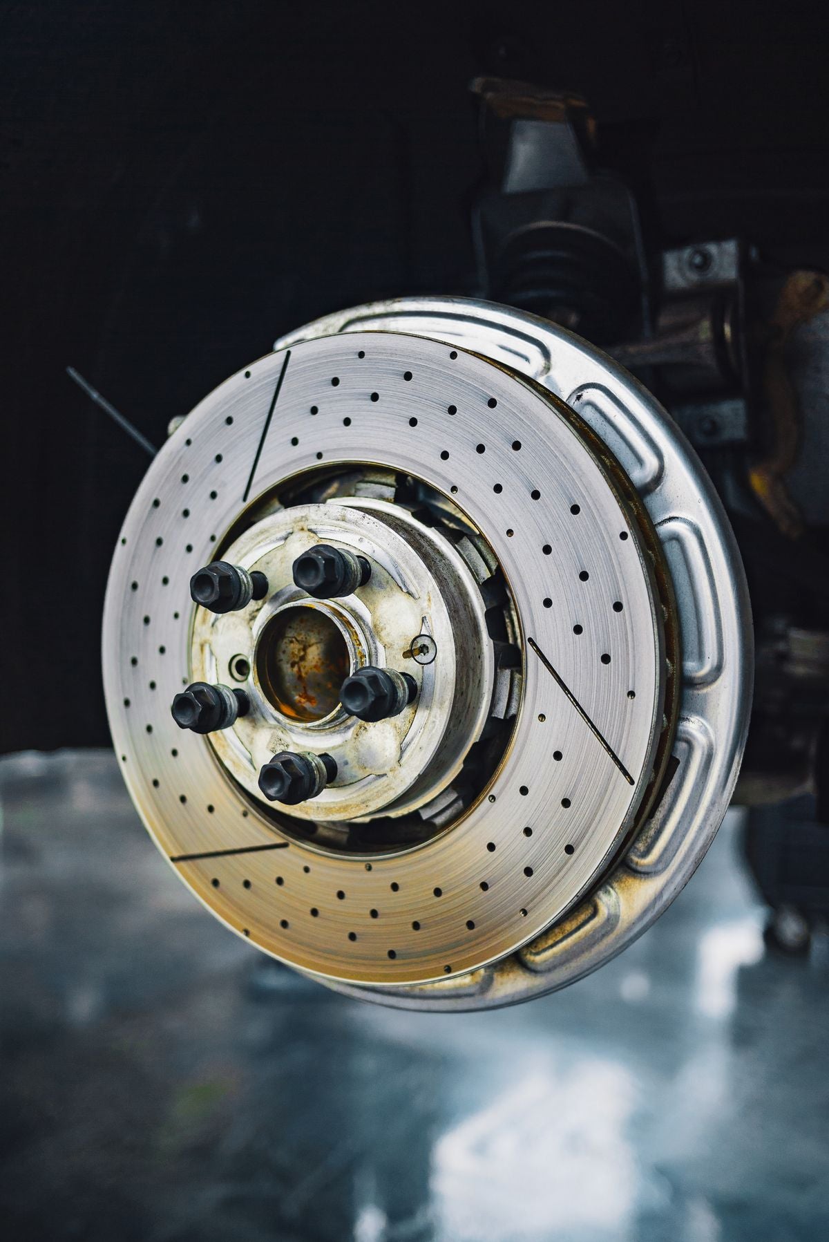 rusty rotors after sitting - photo