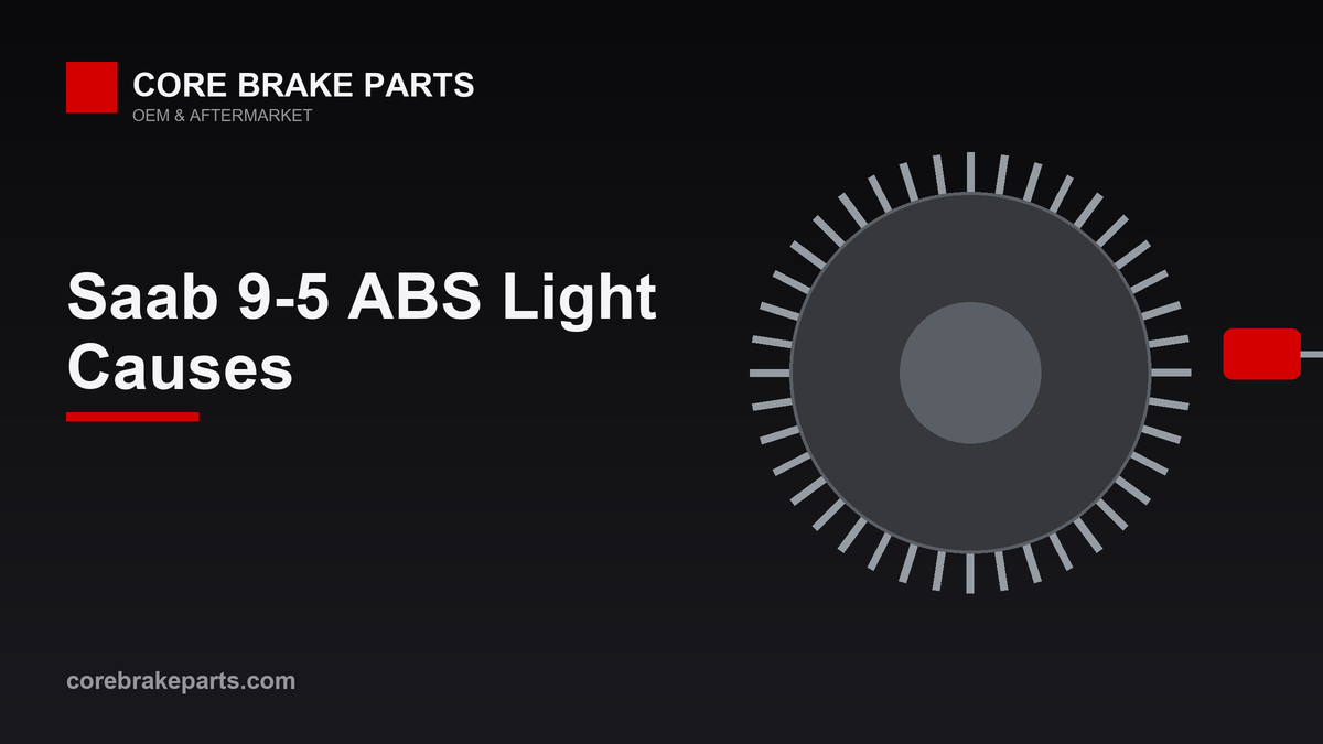 ABS warning light diagnosis guide for the 1999-2001 Saab 9-5