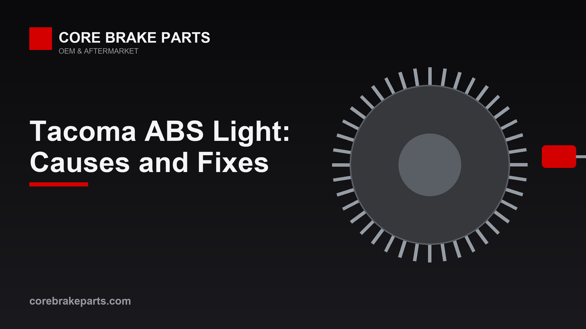 ABS warning light diagnosis guide for the 2005-2015 Toyota Tacoma