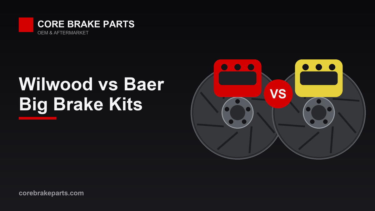 Wilwood and Baer big brake kit calipers compared