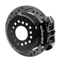 Wilwood FDPLP-DS Disc/Drum Rear Brake Kit 140-15604-D - 11.00in One-Piece Rotor, Small Ford 2.50in Offset