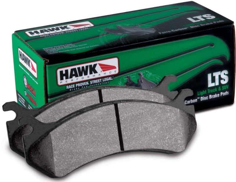 Hawk Performance LTS Rear Brake Pad Set HB921Y.670 - 2019-2020 Chevrolet Silverado 1500 and GMC Sierra 1500