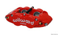 Wilwood Forged Narrow Superlite 4R Radial Caliper Red - 1.75in Pistons, 1.25in Rotor - 120-12501-RD
