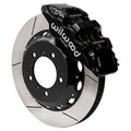 Wilwood Aero6 Front Brake Kit 14in Slotted Rotor Black - 1999-2012 Porsche 911 (996/997)