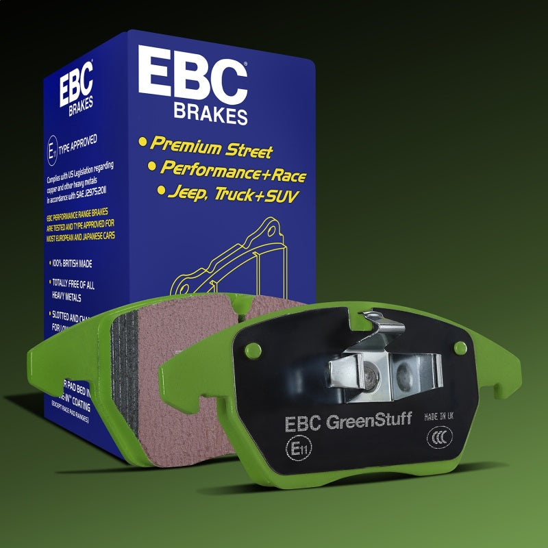 EBC Greenstuff 2000 Series Rear Brake Pads DP22171 - 2014-2019 Mazda 3 2.0L and 2.5L (BN/BM Mexico Build)