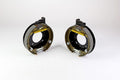 Wilwood 249-9774/10911 Disc/Drum Parking Brake Bracket Kit - 12-Bolt Chevrolet, 2.81 in Offset (Pair)