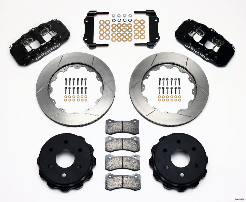 Wilwood AERO4 Rear Truck Big Brake Kit 14.25in 140-9838 - 1999-2010 GM 1500 Trucks and SUVs