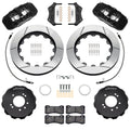 Wilwood Aerolite 6R Front Big Brake Kit 140-18260 14.00in Slotted Rotors Black with Flexlines - 1999-2002 Nissan Skyline
