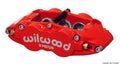 Wilwood Narrow Superlite 6R Caliper 120-11778-RD RH Red 6-Piston 1.62/1.12/1.12 in. for 1.25 in. Disc