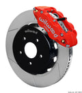Wilwood Narrow Superlite 6R-DS Front Kit Red 14.00in with Lines 140-15408-R - 2004-2006 Pontiac GTO