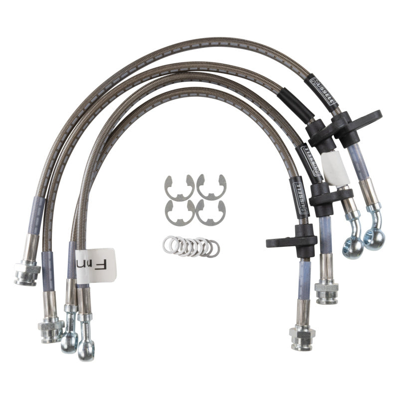 Russell Performance Stainless Steel Braided Brake Line Kit 684690 - 1999-2006 Acura TL and CL 3.2L, including Type S