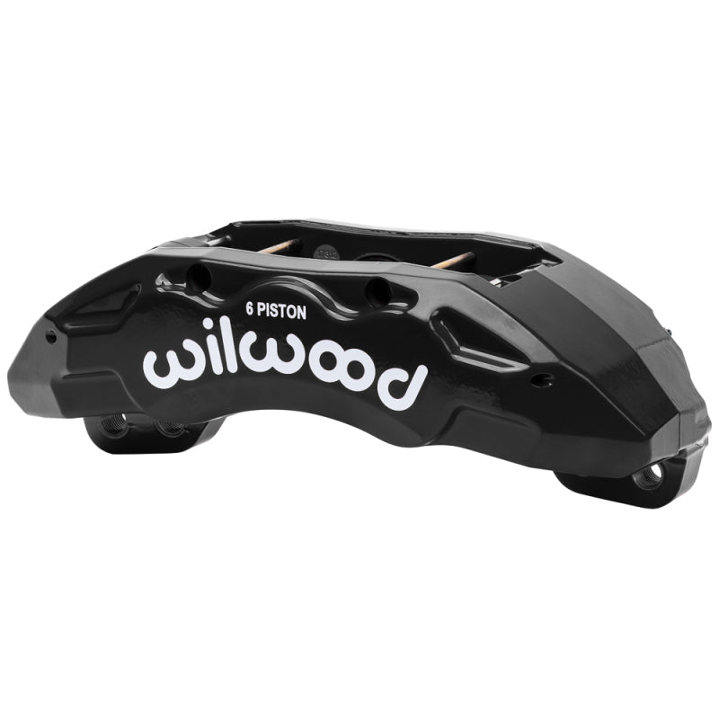 Wilwood TX6-DM Left-Hand Caliper 120-17689-BK - 2023 and Newer Ford F-250/F-350, 2.00/1.88/1.88in Pistons, Black