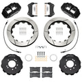 Wilwood Superlite 6R Front Big Brake Kit 12.88in Slotted Rotors Flexlines Black - 1999-2002 Nissan Skyline