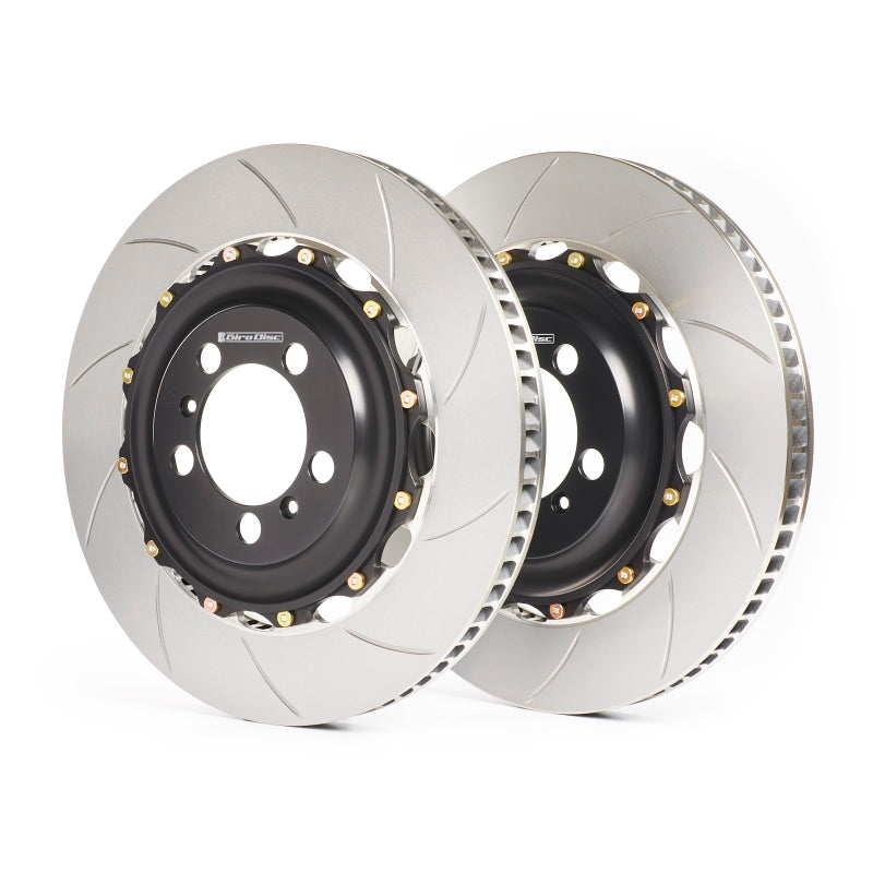 GiroDisc A1-007 Slotted Front Brake Rotors - 2020 Subaru WRX with Brembo Calipers (Performance Package)