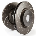 EBC GD Sport Slotted Rear Rotors GD7844 350mm - 2021 Ford F-150 2.7L Twin Turbo 2WD