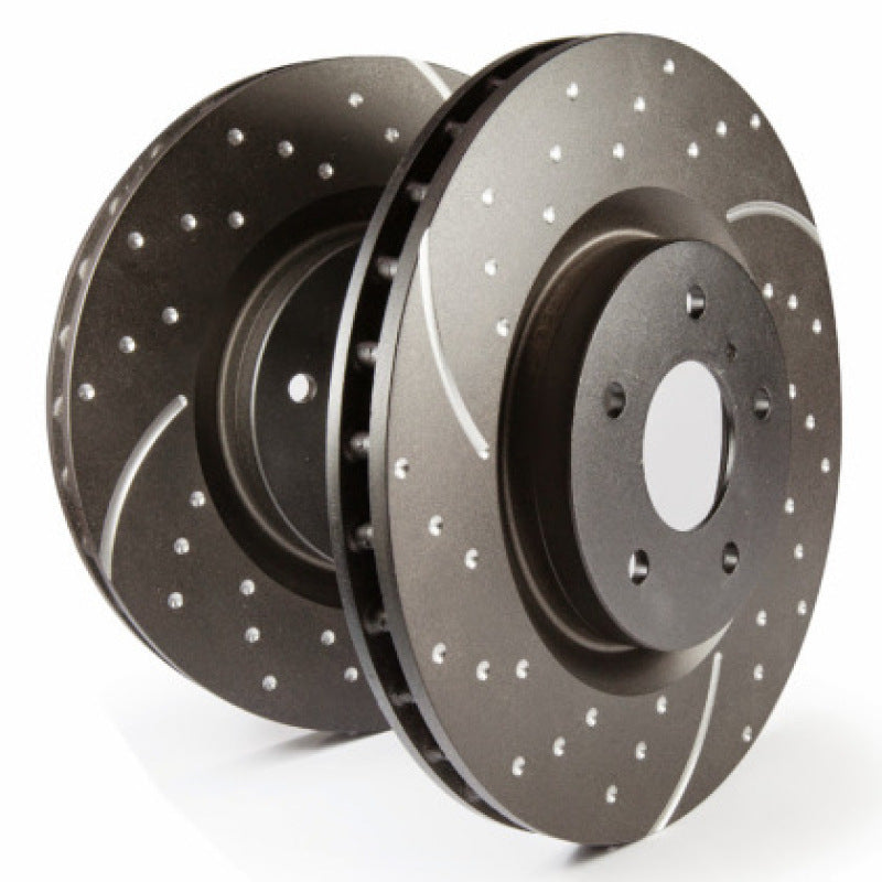 EBC GD Sport Slotted Rear Rotors GD7844 350mm - 2021 Ford F-150 2.7L Twin Turbo 2WD