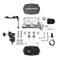 Wilwood Compact Tandem Aluminum Master Cylinder 261-17319-P - 1.00in Bore, Chrome P-coat, Mopar