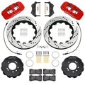 Wilwood Aerolite 6R Front Big Brake Kit 14in Drilled and Slotted Rotors Red - 1989-1998 Nissan 240SX 300ZX