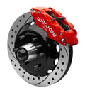 Wilwood 140-15945-DR Forged Narrow Superlite 6R Front Big Brake Kit 13.06in Rotors SRP Drilled Red - for Wilwood 1963-1987 C10 Iron Pro Spindle 6-Lug
