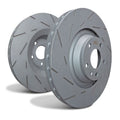 EBC USR Blackdash Slotted Front Rotors - 2017+ Audi A4 B9