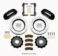 Wilwood 140-13865 TX6R Front Big Brake Kit 6-Piston 15.50in Rotors Black with Brake Lines - 2010-Up Ford F-150 6-Lug