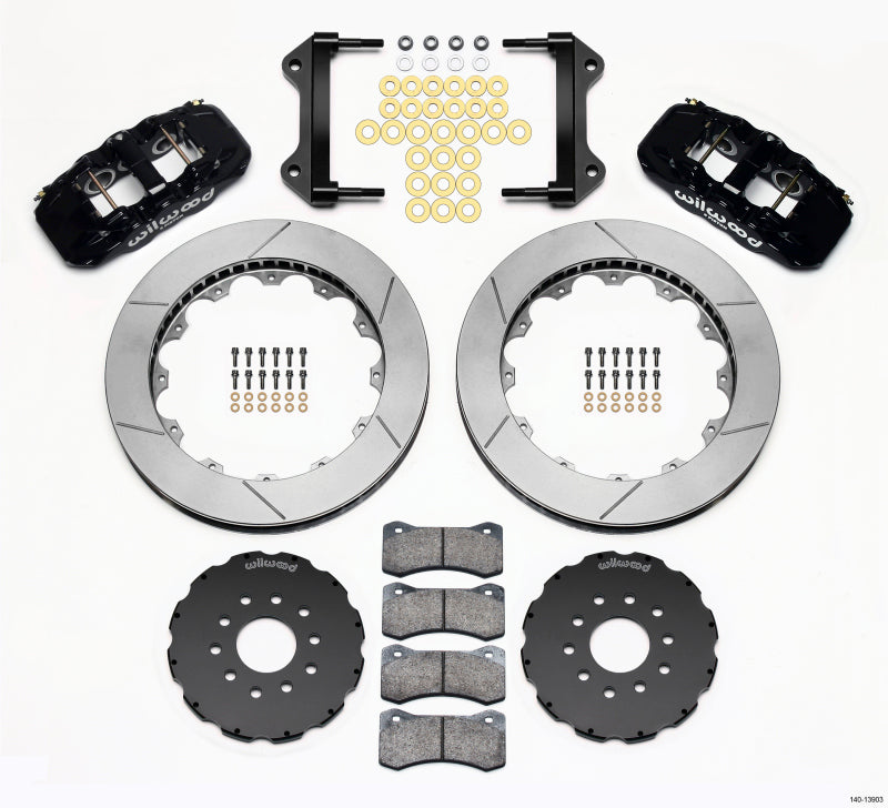 Wilwood AERO6 Front Hat Kit 15.00in - 1997-2004 Chevrolet Corvette C5/Z06 (140-13903)