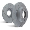 EBC GD Sport Slotted Rear Brake Rotors GD1791 - 2009-2014 MINI Hardtop 1.6L Turbo John Cooper Works