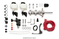 Wilwood Tandem Master Cylinder Kit with Pushrod - 1 1/8in Bore, Polished - 261-14391-P