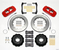 Wilwood AERO4 Rear Big Brake Kit Red 14.25in 140-13698-R - Chevrolet Corvette C7
