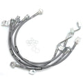 Russell Performance Stainless Braided Brake Line Kit 696490 - 1999-2006 Ford Excursion 4WD with 4in to 5.5in Lift