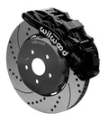 Wilwood SX6R Front Big Brake Kit 15in Slotted and Drilled Rotors Black - 2010-2014 Chevrolet Camaro SS