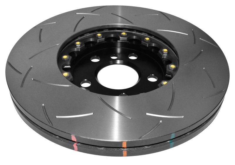 DBA 5000 Series T3 Front Slotted 2-Piece Rotor Black Hat DBA52288BLKS - 2017 Mini Cooper with JCW Brakes