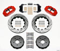 Wilwood 140-9296-DR Red Narrow Superlite 6R Front Big Brake Kit, 14.00in Drilled Rotors, Lines - 2004-2006 Pontiac GTO