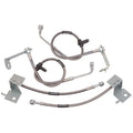 Russell Performance Stainless Steel Braided Brake Line Kit 693380 - 2005-2011 Ford Mustang with ABS