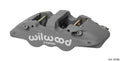 Wilwood Aero6 Caliper 120-15769 - Left Side, Type III Anodized, 1.62/1.12/1.12in Pistons, 1.25in Rotor