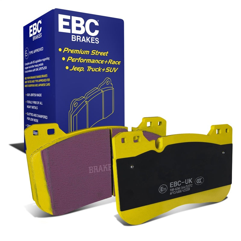 EBC Yellowstuff DP42331R Street and Track Front Brake Pads - 2018 and Newer BMW M5 4.4 Twin Turbo (F90)