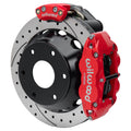 Wilwood 140-18152-DR Rear Big Brake Kit with EPB - FNSL4R, Big Ford New Style, 12.88in SRP Rotor, 6-Lug, Red
