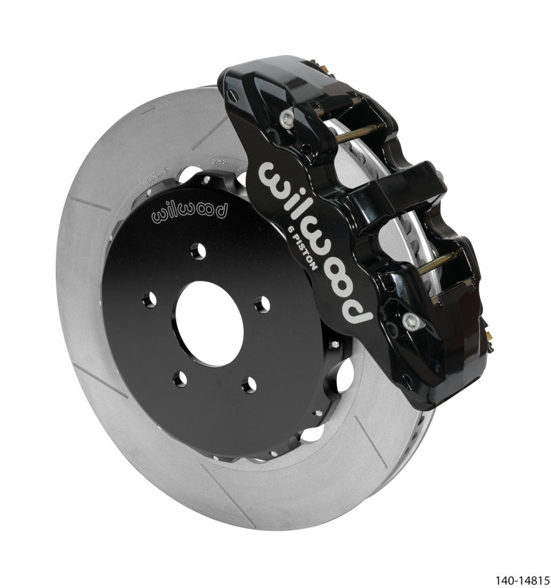 Wilwood AERO6 Front Big Brake Kit 14.00in Rotors w/Lines - 2003-2009 Nissan 350Z