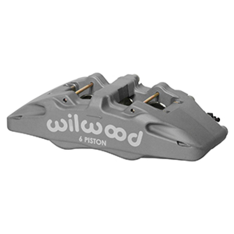 Wilwood ST DP6 Caliper 120-14024 - Left-Hand, Six-Piston, 1.62/1.38/1.38 Pistons, 0.38in Rotor, Anodized