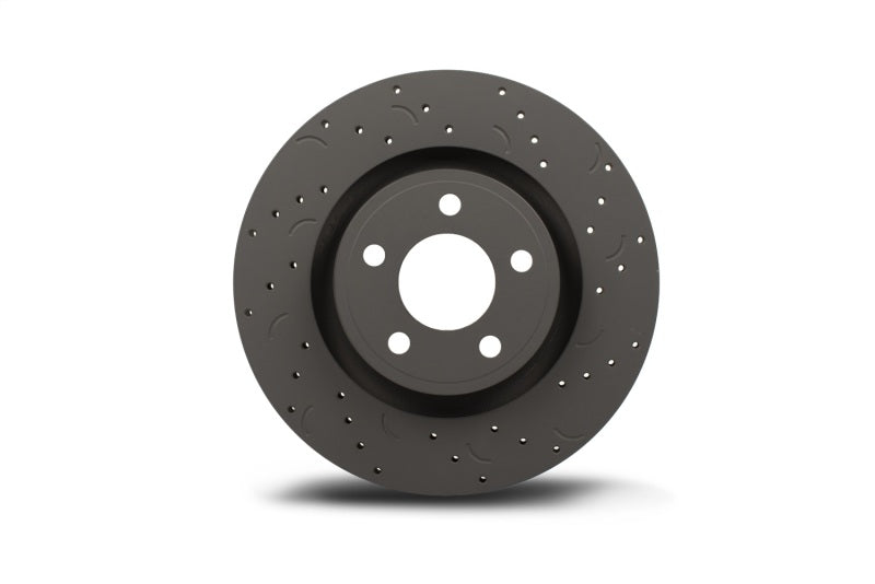 Hawk Performance Talon Street Drilled and Slotted Brake Rotor and Pad Kit HKC4539.544Z - Magni Coated, Matched Rotors and Pads