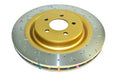 DBA 4000 Series T3 Rear Cross Drilled and Dimpled Rotor DBA43003SLVXD - 2014-2017 Audi RS7