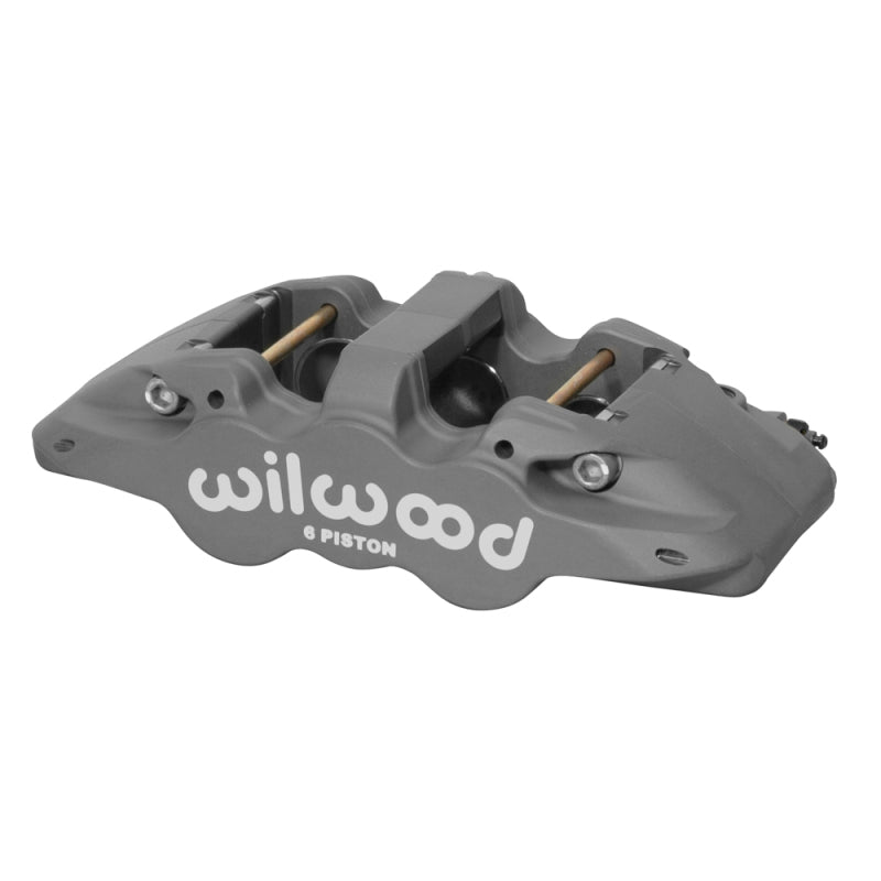 Wilwood Aero6 6-Piston Caliper 120-16893 - Left-Hand, Anodized, 1.75/1.62/1.62 Pistons, 0.80in Pad