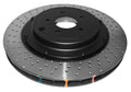 DBA 5000 Series Drilled Dimpled Front Rotor 2-Piece DBA52632BLKXD - 2012-2019 Jeep Grand Cherokee SRT8