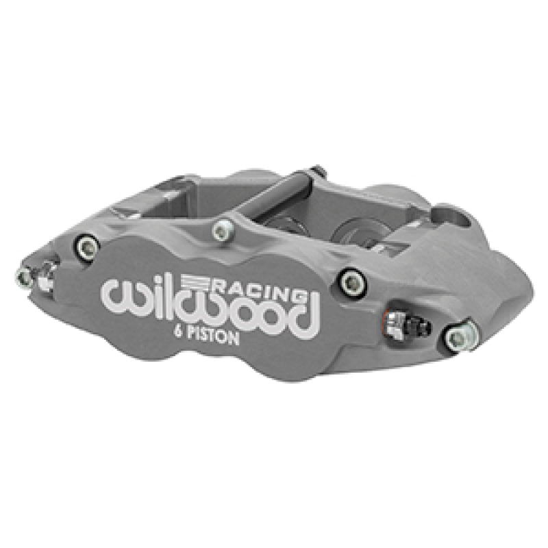 Wilwood Superlite FNSL6R Caliper 1.62/1.12/1.12 Pistons, 1.25 in Rotor, Right-Hand Anodized - 120-15988