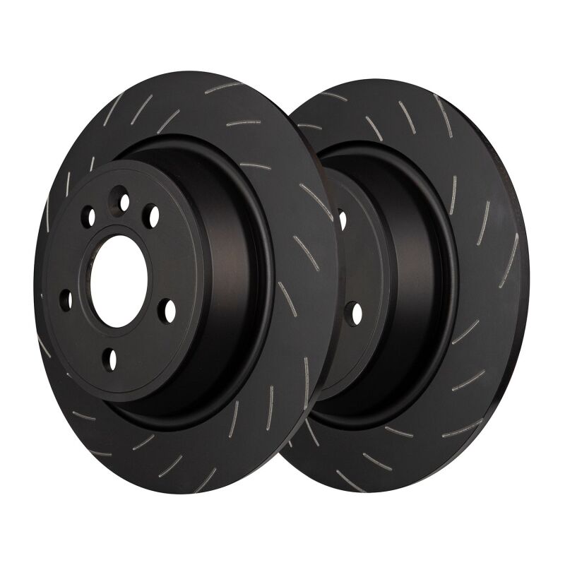 EBC SG2093 SG Series Grooved One-Piece Rear Rotors - 2008-2016 Mitsubishi Lancer Evo X 2.0T